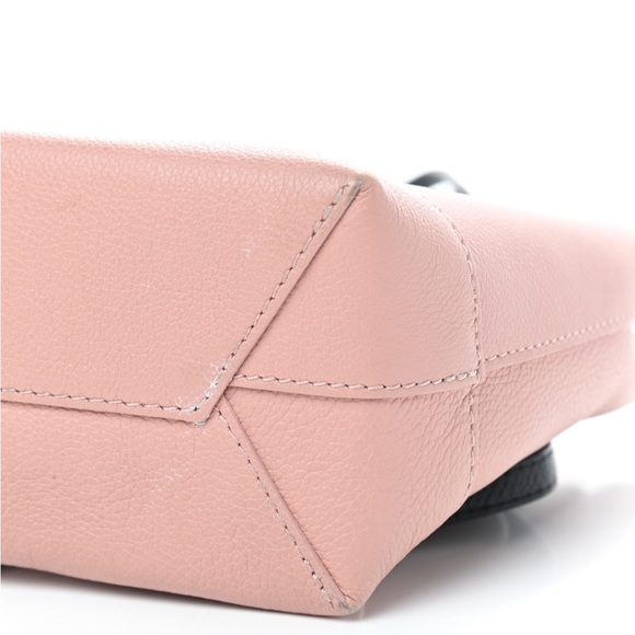 Louis Vuitton Soft Calfskin Lockme Backpack Rose Ballet and White - Picture 2 of 9